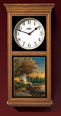 Terry Redlin Regulator Clocks